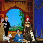 The Christmas Present of Christmas Past: 'Mock-Hazelles' along with our own marionettes.